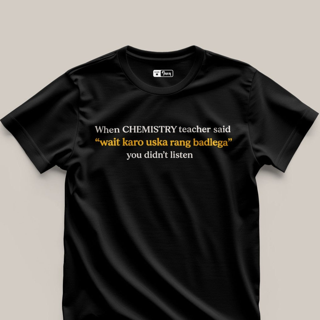 'Uska Rang badlega' t-shirt