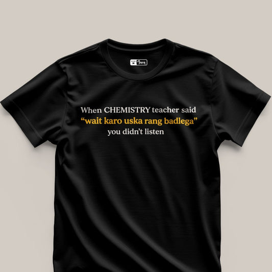 'Uska Rang badlega' t-shirt